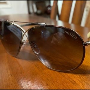 TOM FORD Eva Aviator Sunglasses